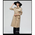 New Casual Mulheres Long Trench Revestimento